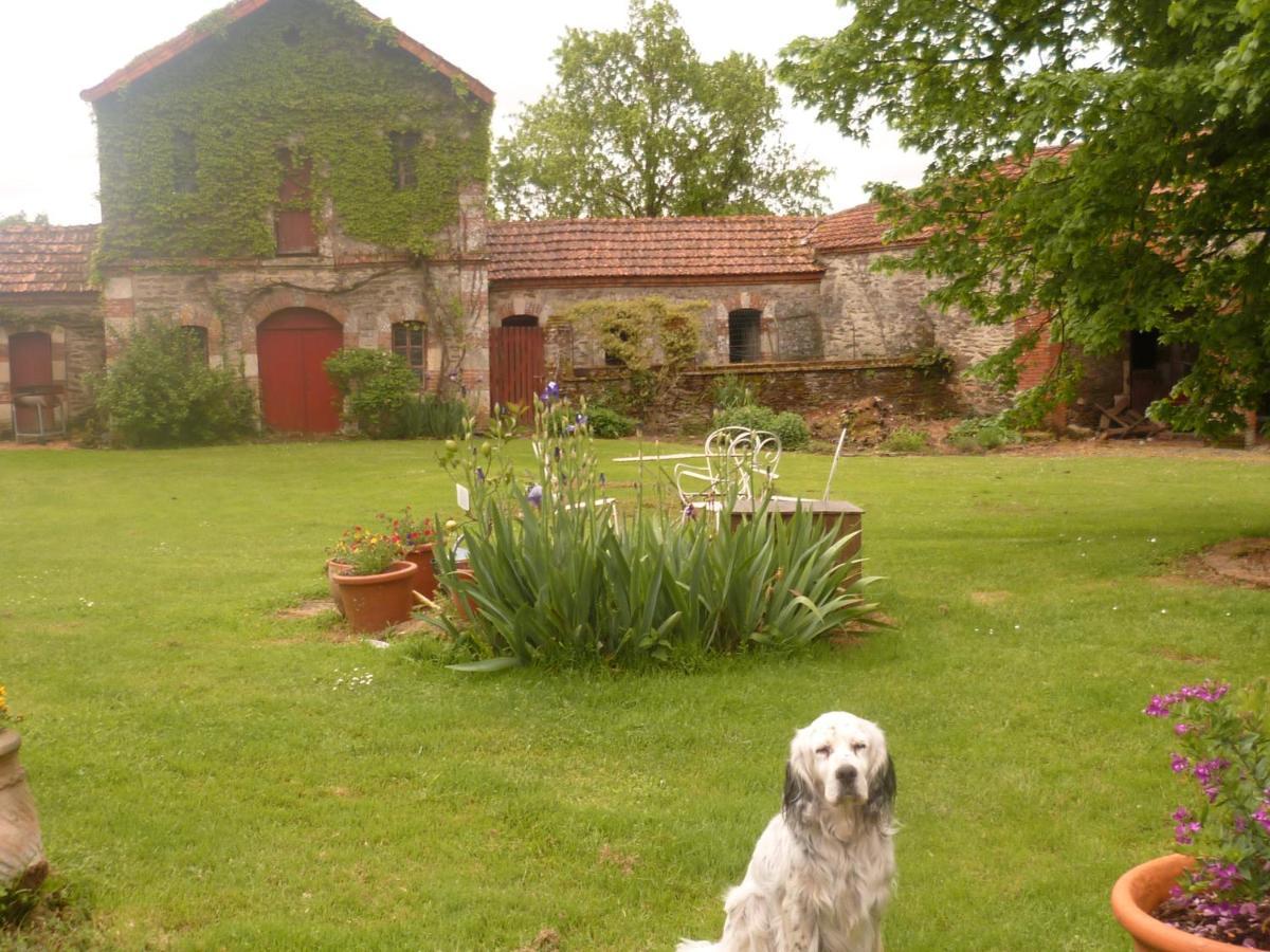 Bed and Breakfast Le Logis Les Pineaux Exterior foto
